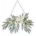 thumbnail image 1 of GQDIN Artificial Green Plant Wall Hanging Summer Welcome Sign Fake Eucalyptus Greenery Decorative Swag Floral Door Wedding Arch houseplant Delicate Hanging Flowers, 1 of 5
