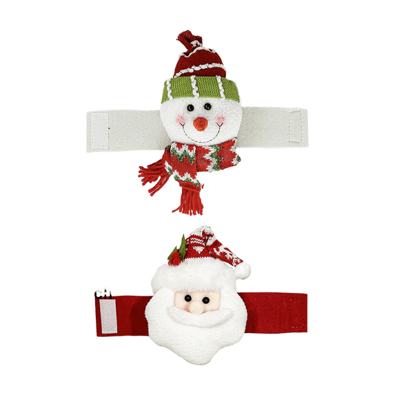 GQDIN Christmas Curtain Tiebacks Deer Christmas Curtain Buckle Curtain Fastener for Christmas Christmas Decor Cute Doll Christmas Curtain Holder for Xmas Holiday Home Window Decoration