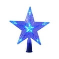 thumbnail image 1 of GQDIN Christmas Star Tree Topper Lighted, Xmas Tree Topper with Lights Light Up Star Topper for Christmas Tree Decorations Battery Operated,New Year Gift, Festive Holiday Home Decorations, 1 of 7