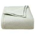 thumbnail image 1 of GQDIN Cotton Blankets Throw Size for Bed - Waffle Weave Blankets for Summer, Lightweight and Breathable Soft Woven Blanket for Spring, Soft Durable For Everyday Use,39.3" x 27.5", 1 of 9
