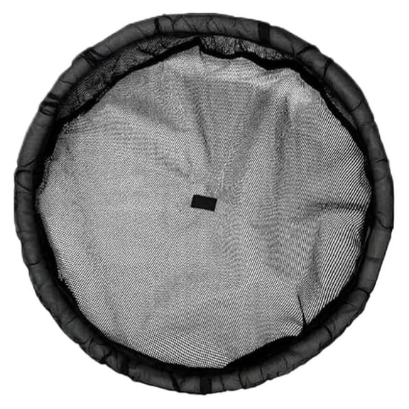 GQDIN Floating Flora Fish Barrier: Floating Island Plant Protector, Floating Pond Planter, Round Floating Plant Ring in Ponds and Garden Water Features Pond Decor (Black, 18/24/31.5 Inch)