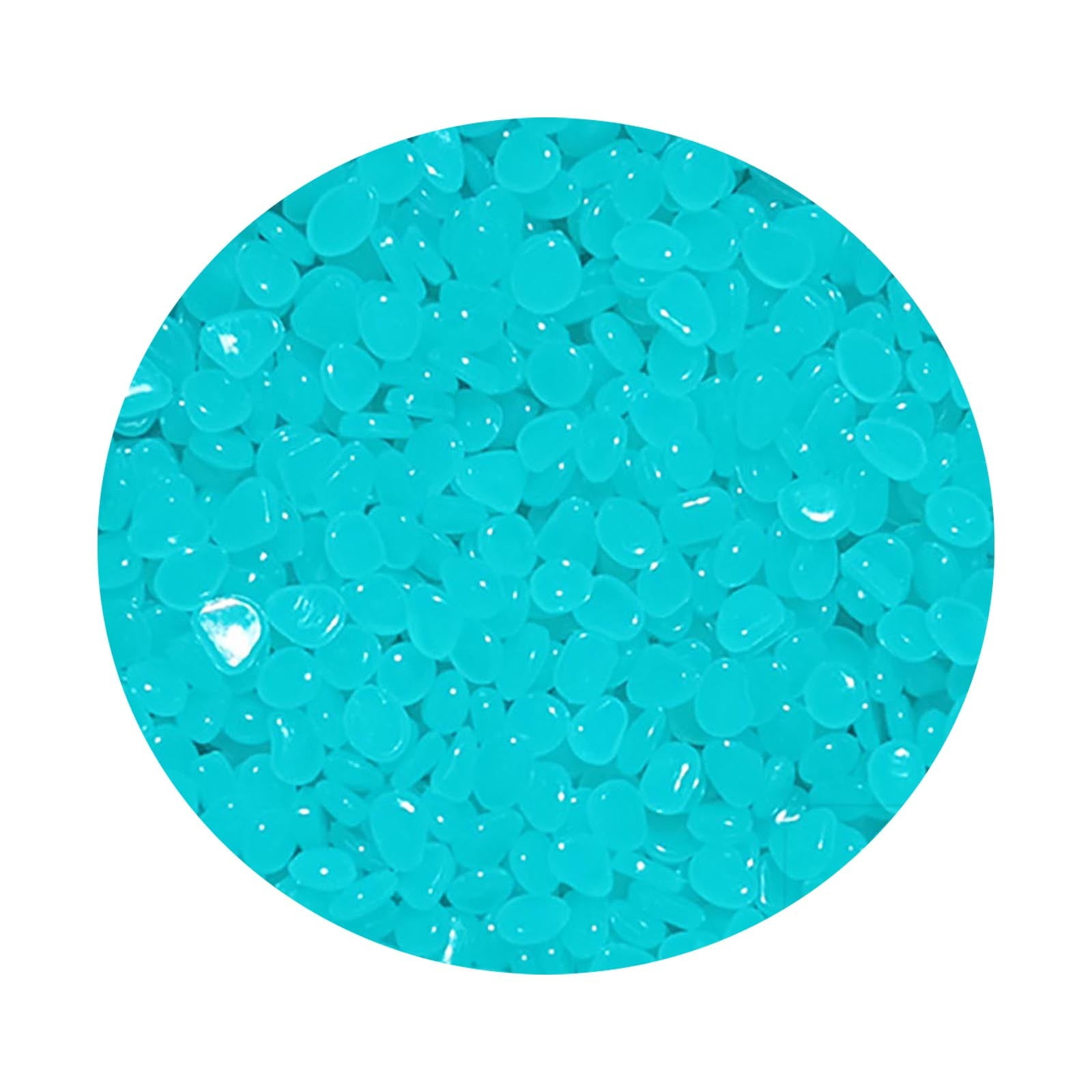 GQDIN Glow Pebbles, Glow in The Dark Garden Pebbles Stones Rocks for ...