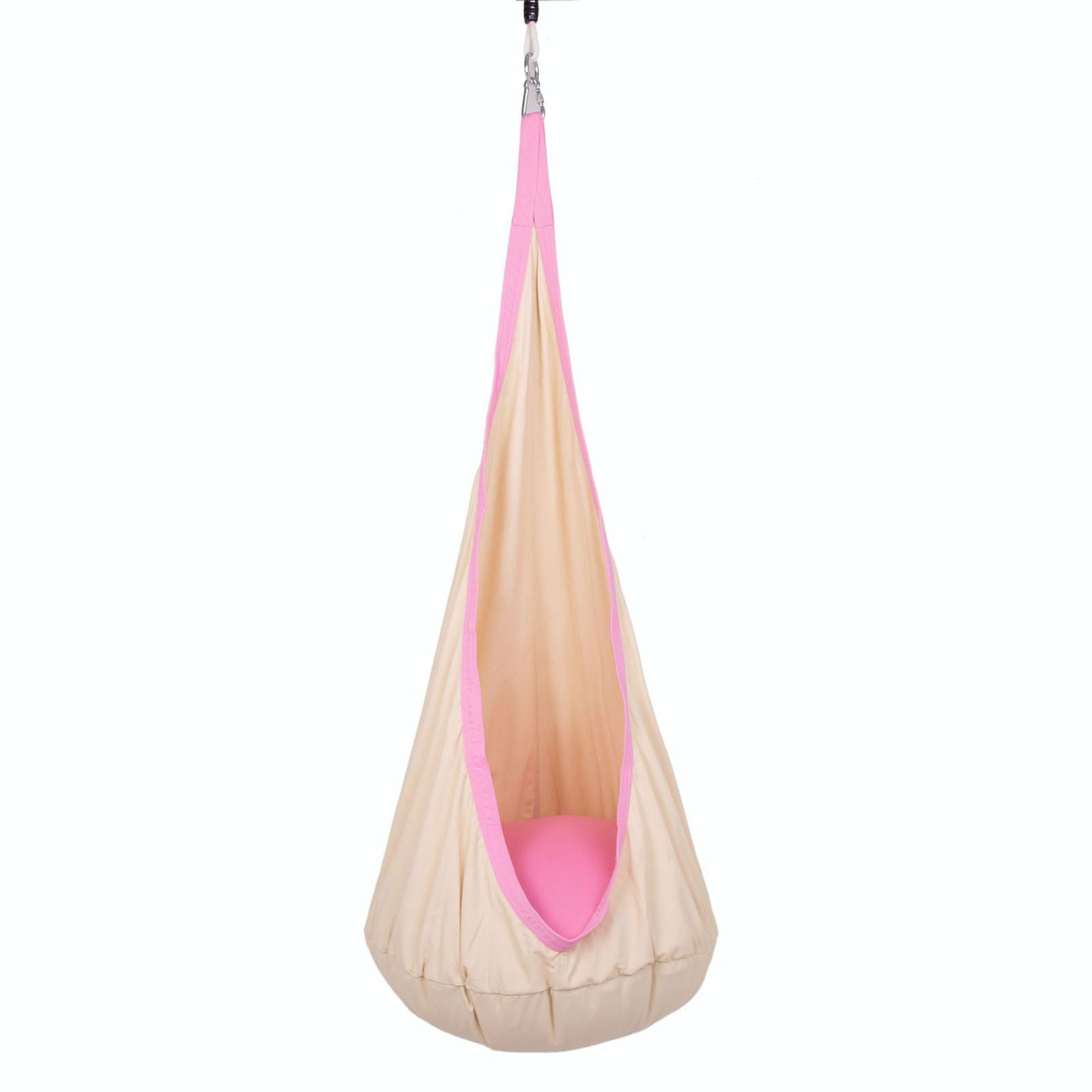 GQDIN Kids Pod Swing Chair with Inflatable Pillow,Hanging Chair with ...