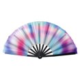 thumbnail image 1 of GQDIN Large Folding Hand Rave Fan Popping Fans Clap Fans for Line Dancing, Portable Big Clacking Fan for Boots On The Ground Dance,Party,Decoration,Festival, 1 of 9