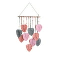 thumbnail image 1 of GQDIN Macrame Wall Hanging Leaves - Large Chic Feather Boho Decor, Handmade Yarn Woven Art Leaf Tapestry for Nursery, Bedroom, Living Room, 26.8 X 15.7 Inch, 1 of 6