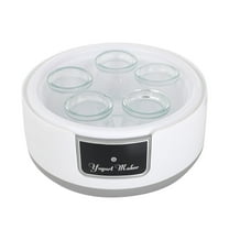 GQDIN Probiotic Yogurt Maker 2026 New Model 1.2L Automatic Yogurt Machine with Digital Temperature & Time Control, Small Thermostatic Maker for Home DIY Greek Yogurt and Fermented Foods