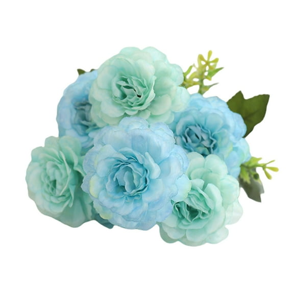 GQDIN Silk Hydrangea Artificial Flowers, 13.4 Inch Large Lifelike Flowers,Halloween Christmas Artificial Hydrangeas for Indoor Bouquet Table Centerpieces Floral Arrangements Home Wedding