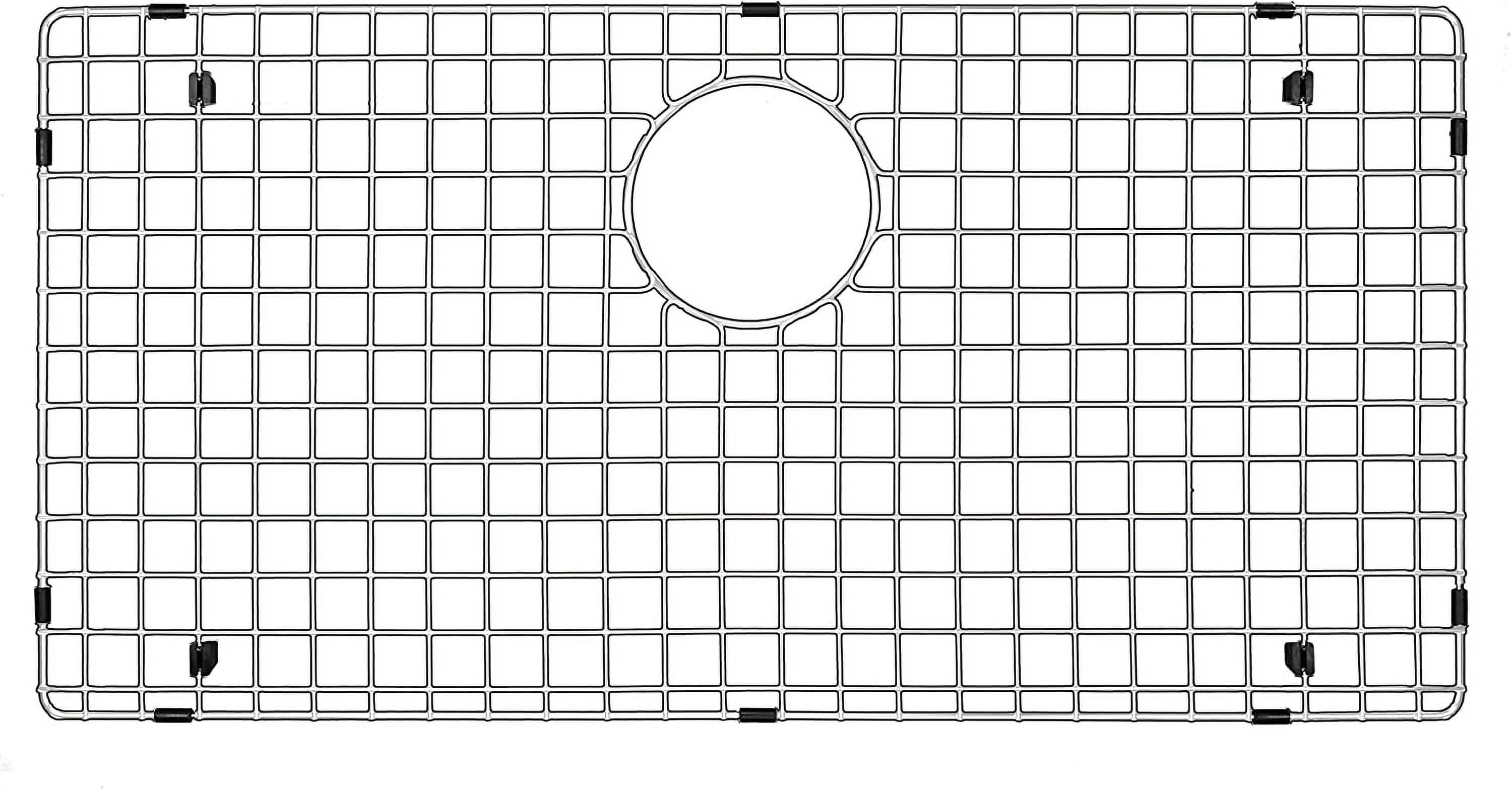 Karran Stainless Steel 28'' x 14'' Bottom Grid with Protective Bumpers