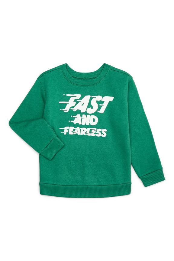 Toddler Boy Graphic Fleece Sweatshirt, Sizes 2T-5T