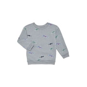Garanimals Toddler Boy Printed Fleece Sweatshirt, Sizes 2T-5T