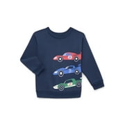 Garanimals Toddler Boy Graphic Fleece Sweatshirt, Sizes 2T-5T