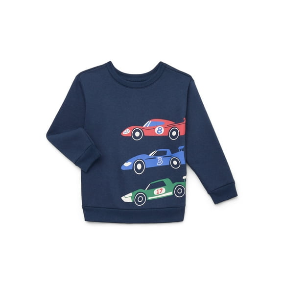 Garanimals Toddler Boy Graphic Fleece Sweatshirt, Sizes 2T-5T