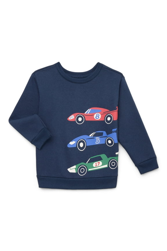 Toddler Boy Graphic Fleece Sweatshirt, Sizes 2T-5T