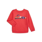 Garanimals Toddler Boy Printed Fleece Sweatshirt, Sizes 2T-5T