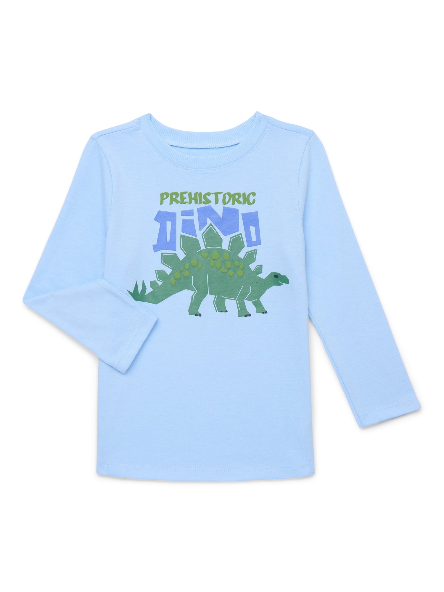 Garanimals Toddler Boys Graphic Tee with Long Sleeves, Sizes 18M-5T
