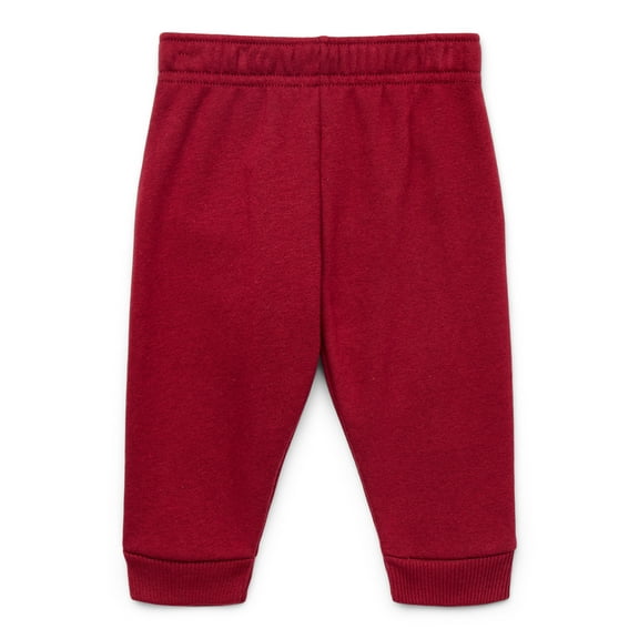 Garanimals Baby Boys' Fleece Jogger Pants, Sizes 6M-24M