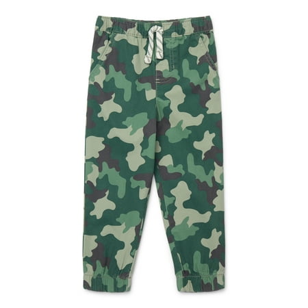 Garanimals Toddler Boys Stretch Twill Camo Jogger Pants, Sizes 18M-5T