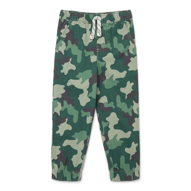 Garanimals Toddler Boys Stretch Twill Camo Jogger Pants, Sizes 18M-5T