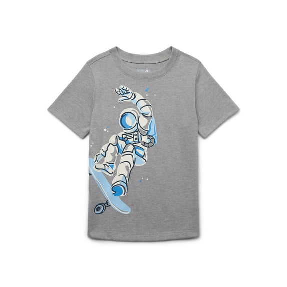 Garanimals Toddler Boys Graphic Tee with Short Sleeves, Sizes 18M-5T