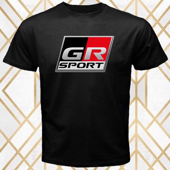 GR Sport Gazoo Racing Japan Car Tuner Men's Black T-Shirt Size S - 3XL