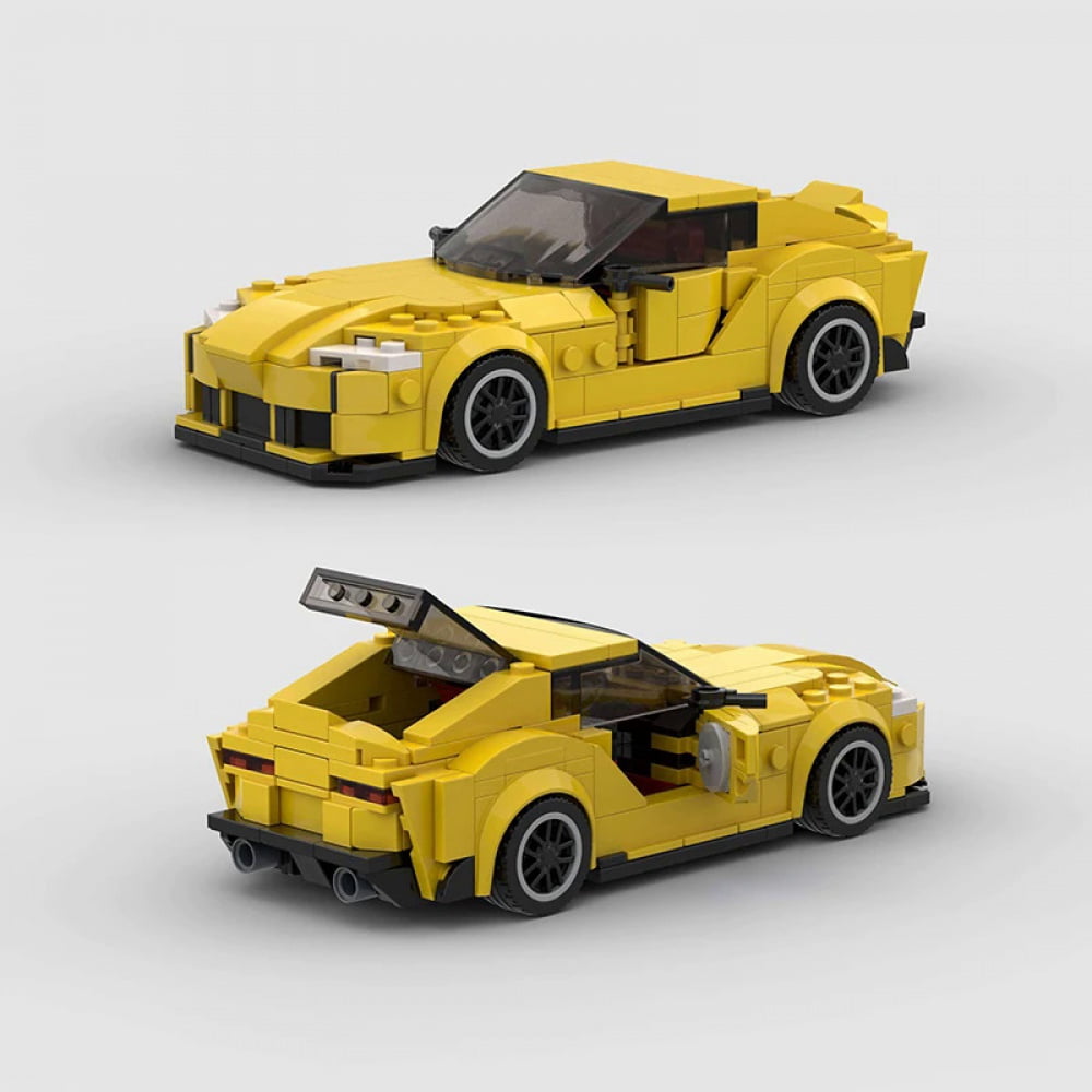 Supra Speed Champions 2021 Supra Lego Speed Champions Yellow Car