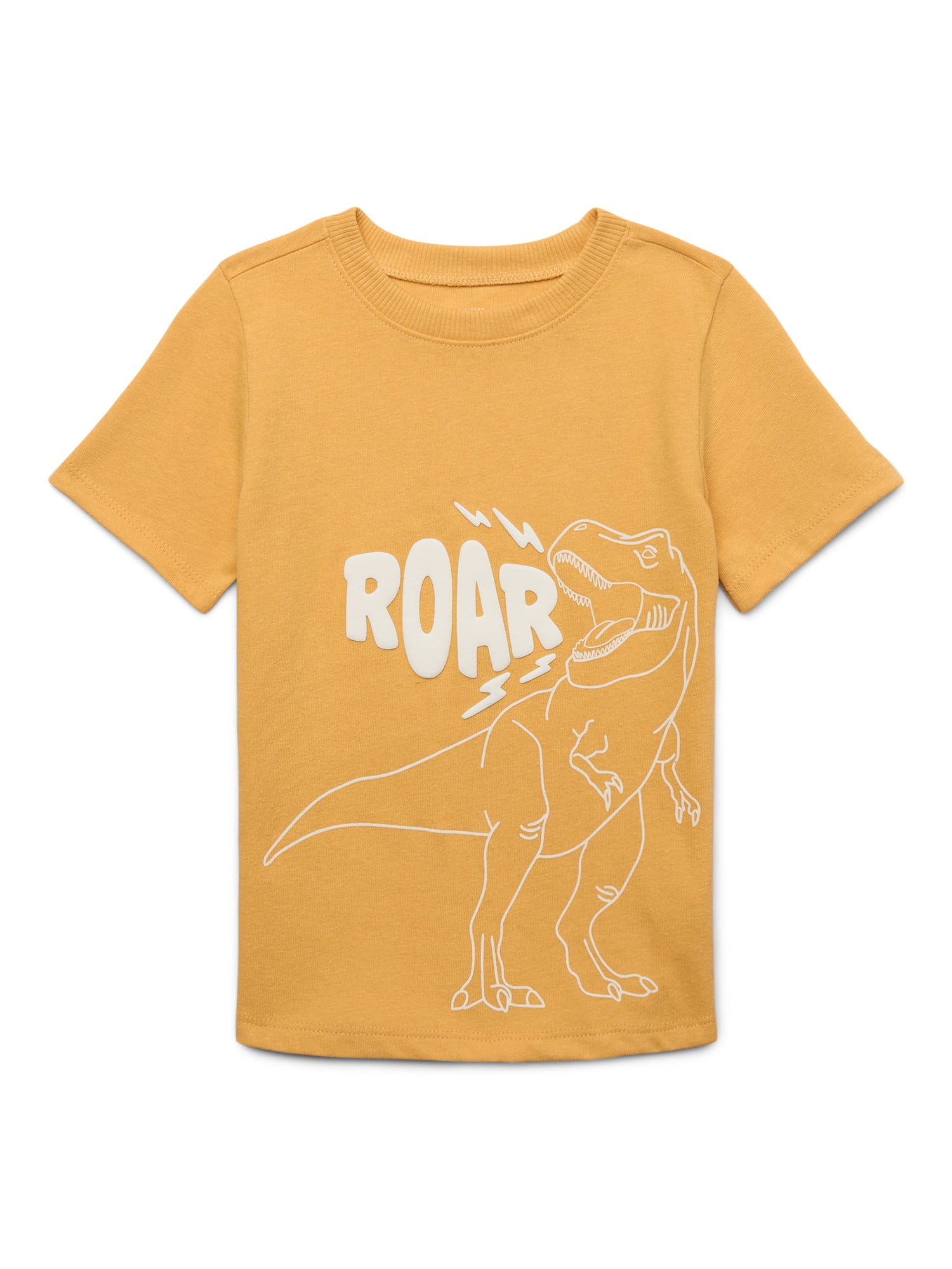 Garanimals Garanimals Toddler Boys Brushed Jersey Graphic Tee with Short Sleeves, Sizes 18M-5T