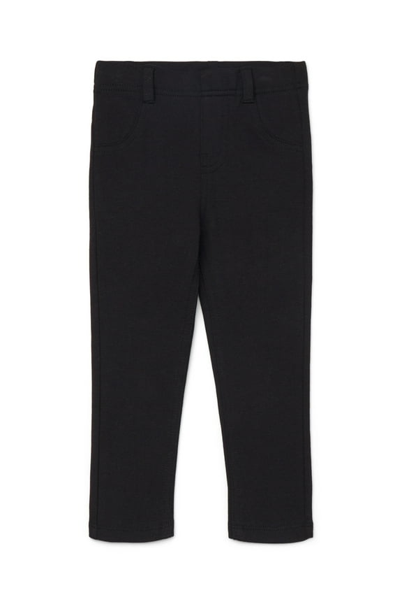 Toddler Girl Solid French Terry Jeggings, Sizes 18M-5T