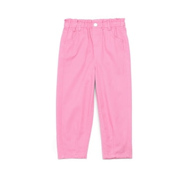 Garanimals Toddler Girl Paperbag Waist Twill Pants, Sizes 18M-5T
