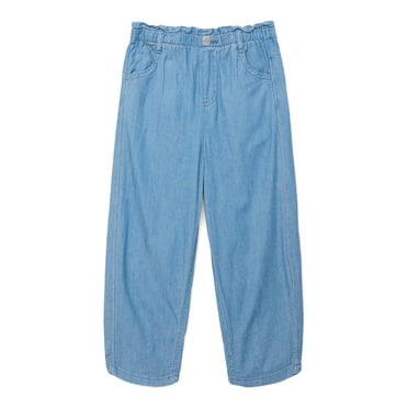 Garanimals Toddler Girl Paperbag Waist Denim Pants, Sizes 18M-5T