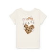 thumbnail image 1 of Garanimals Toddler Girl Short Sleeve Graphic T-Shirt, Sizes 18M-5T, 1 of 6