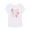 thumbnail image 1 of Garanimals Toddler Girls Graphic Tee with Short Sleeves, Sizes 18M-5T, 1 of 3