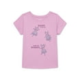 thumbnail image 1 of Garanimals Toddler Girl Short Sleeve Graphic T-Shirt, Sizes 18M-5T, 1 of 4