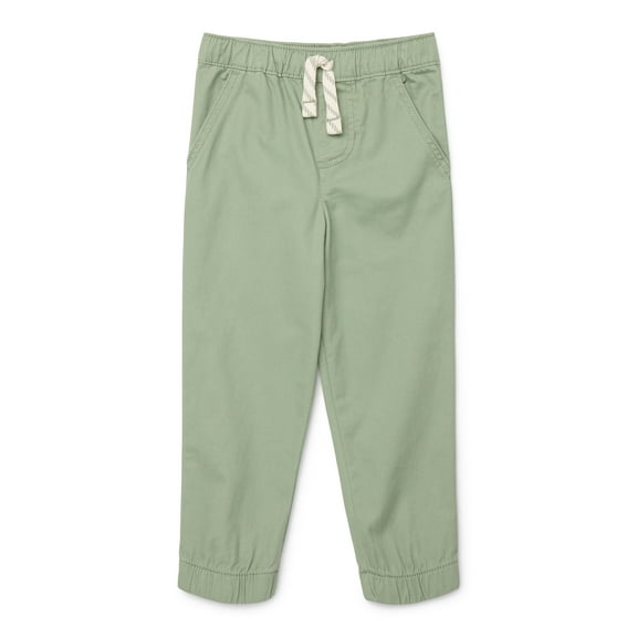 Garanimals Toddler Boys Stretch Twill Jogger Pants, Sizes 18M-5T