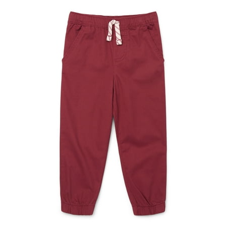 Garanimals Toddler Boys Stretch Twill Jogger Pants, Sizes 18M-5T
