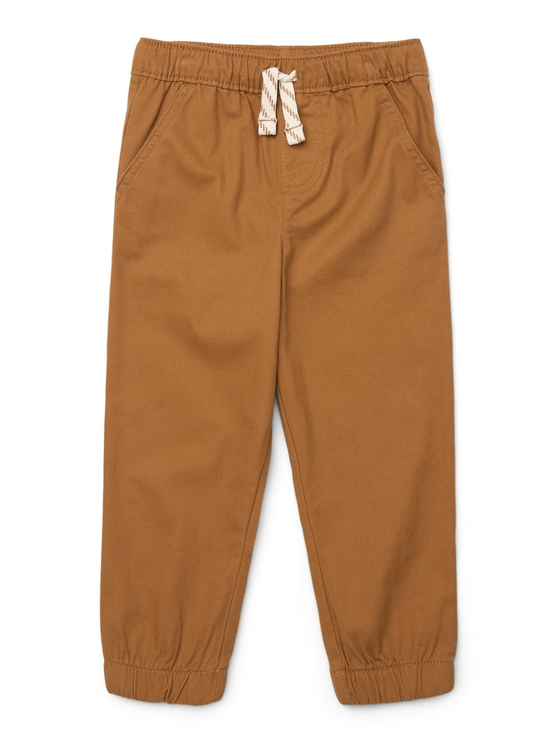 Garanimals Toddler Boys Stretch Twill Jogger Pants, Sizes 18M-5T