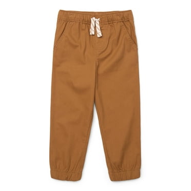 Garanimals Toddler Boys Stretch Twill Jogger Pants, Sizes 18M-5T