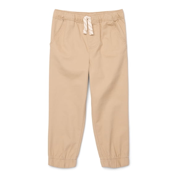 Garanimals Toddler Boys Stretch Twill Jogger Pants, Sizes 18M-5T