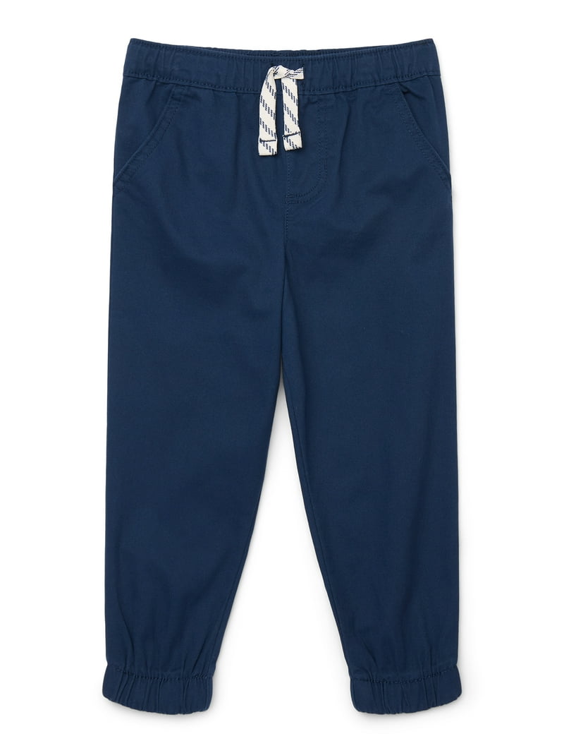 Garanimals Toddler Boys Stretch Twill Jogger Pants, Sizes 18M-5T