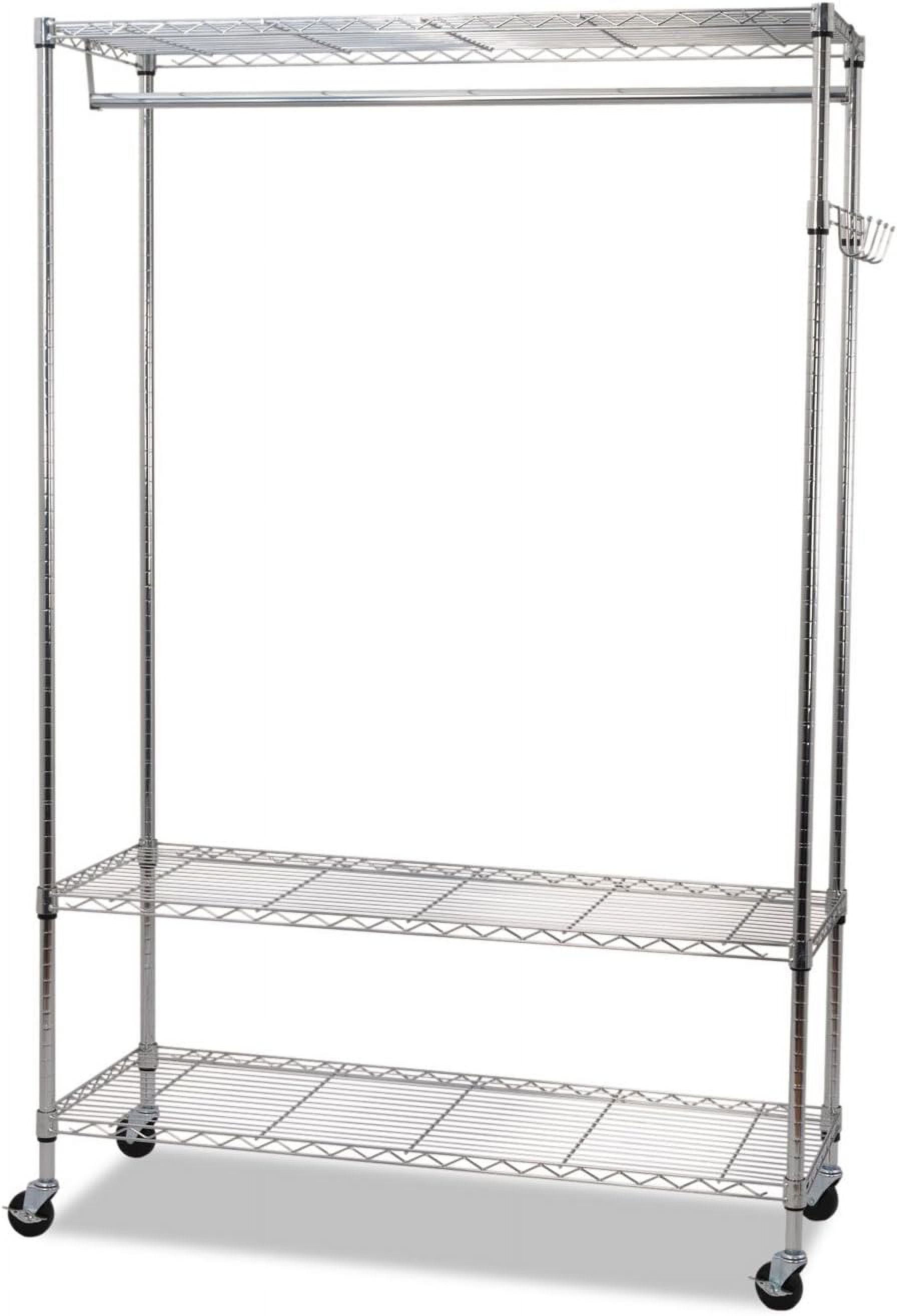 GR364818SR Wire Shelving Garment Rack, Coat Rack, Stand Alone Rack W