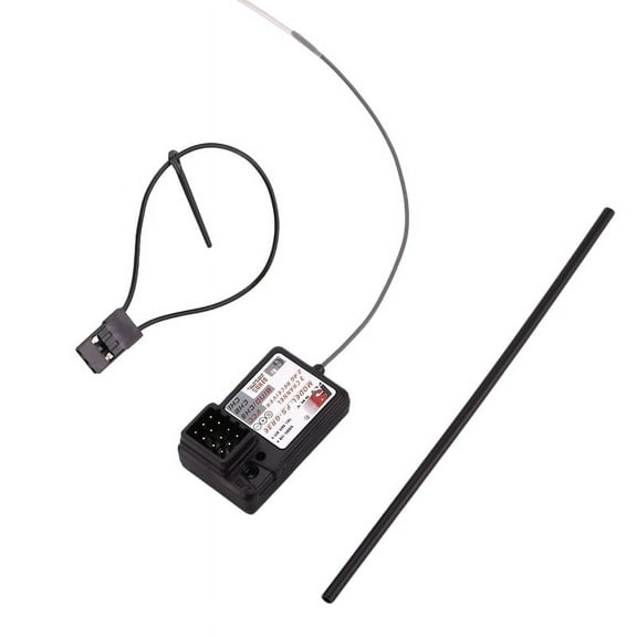 -GR3E 3CH 2.4GHz Receiver GT3 GT3B GT3C GR3C RC Car Boat,1 x -GR3F 2.4GHz Receiver,black