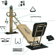 GR8FLEX High Performance Gym - Golden XL Model with Total Over 100 Workout Exercises