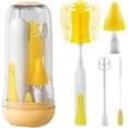 thumbnail image 1 of GRA Electric Bottle Brush Cleaner,Portable Electric Baby Bottle Brush Cleaner for Travel,Rechargable Travel Bottle Cleaner Kit with Nipple&Straw Brush, Perfect Mom Essentials After Birth Gift,Yellow, 1 of 14