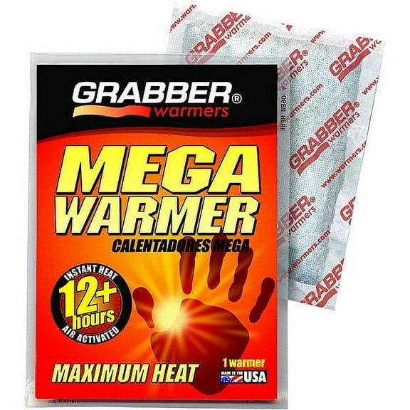 GRABBER WARMERS Mega Warmers, 12+ Hours Maximum Heat