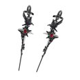 thumbnail image 1 of GRABLOOM Gothic Crow Ear Cuff With Thorns Designs Jewelry Accessory for Trendy Fashion Enthusiasts Seek Unique Styles Daily Use, 1 of 8
