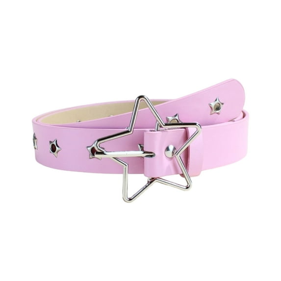 GRABLOOM Waist Belt Punk Star Chain Modern Grommet Belt Body Chain for Dress Stage