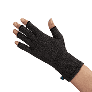 GRACE & ABLE Compression Gloves for Arthritis - Open Finger, Cotton-Blend, Lightweight, Breathable Hand Support