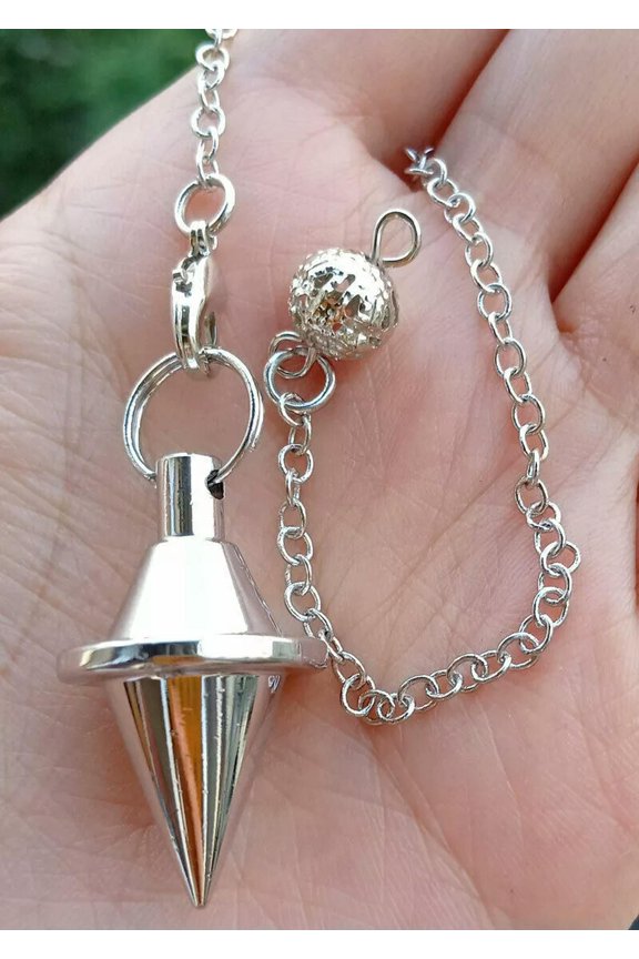 5pcs Meltal Chakra Pendulum Pendant Energy Power Reiki Healing Amulet