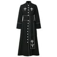 GRACEART Lady's Priest Cassock Pastor Robe Church Robe Clergy Ladies