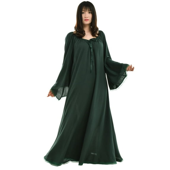 GRACEART Medieval Wedding Dress Renaissance Pirate Faire Celtic Chemise Under Dress