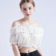 https://i5.walmartimages.com/seo/GRACEART-Women-Lace-Bottoming-Crop-Top-Lolita-Sexy-Frilly-Blouse-Chiffon-Shirt_d02b6be5-d5c8-4003-a5ad-40f95690c542.3b14cbf12521af689d561a66e9245619.jpeg?odnWidth=180&odnHeight=180&odnBg=ffffff